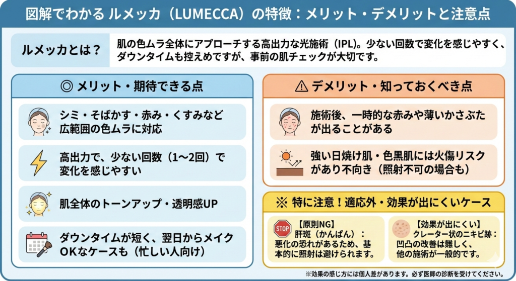 ルメッカとは？メリット・デメリット