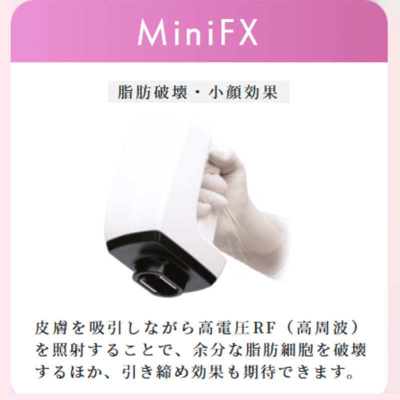 インモードミニFXの特徴