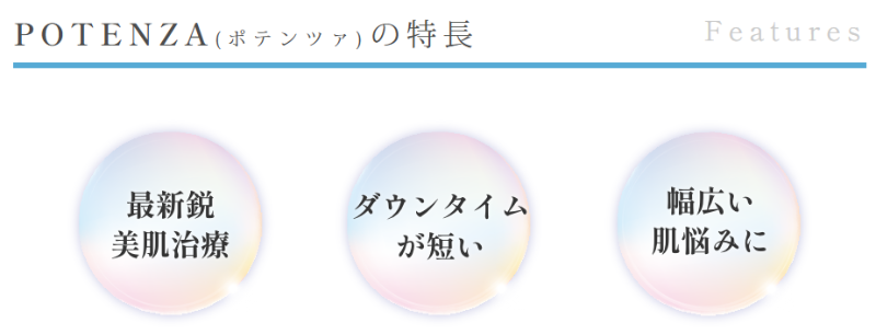 ポテンツァの特徴